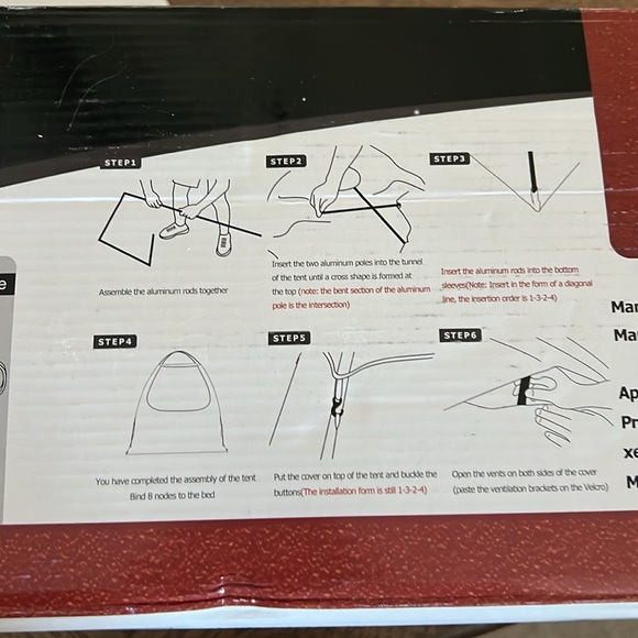 Vigil black out tent for pack n play!!! Brand new in box - Picture 5 of 7